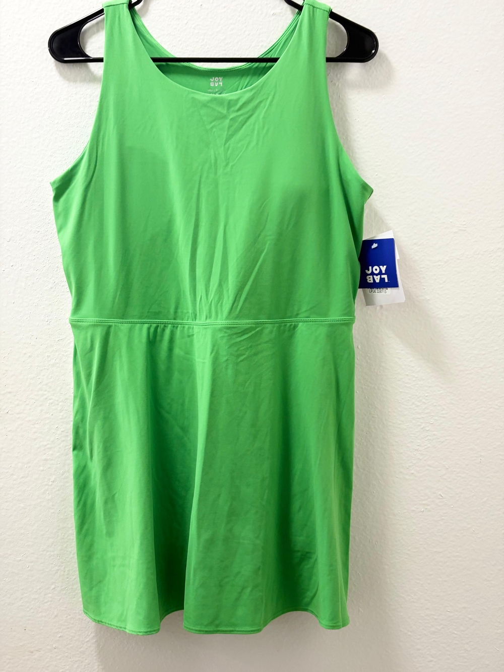 JoyLab Bright Green Sleeveless Maxi Dress